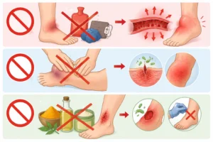 What not to do during an injury